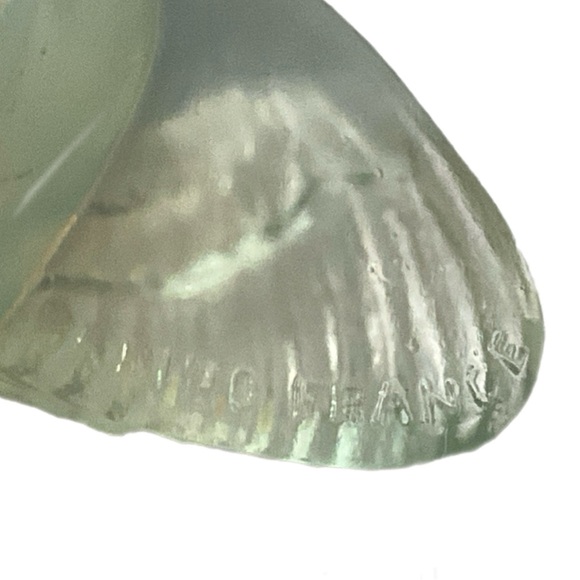 Sabino Opalescent Crystal Art Glass - Small Flying Bird - "Oiseur Batilleur" - Picture 6 of 8